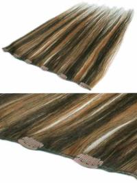Remy Human Hair Straight Preferential Clip in Hair Extensions