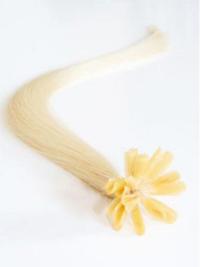 Remy Human Hair Straight Convenient Nail-U Tip Hair Extensions